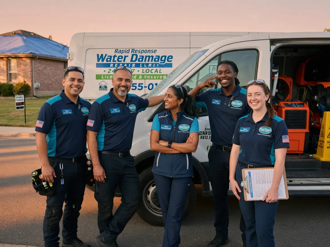 Water Damage Restoration company in Hitchcock, TX