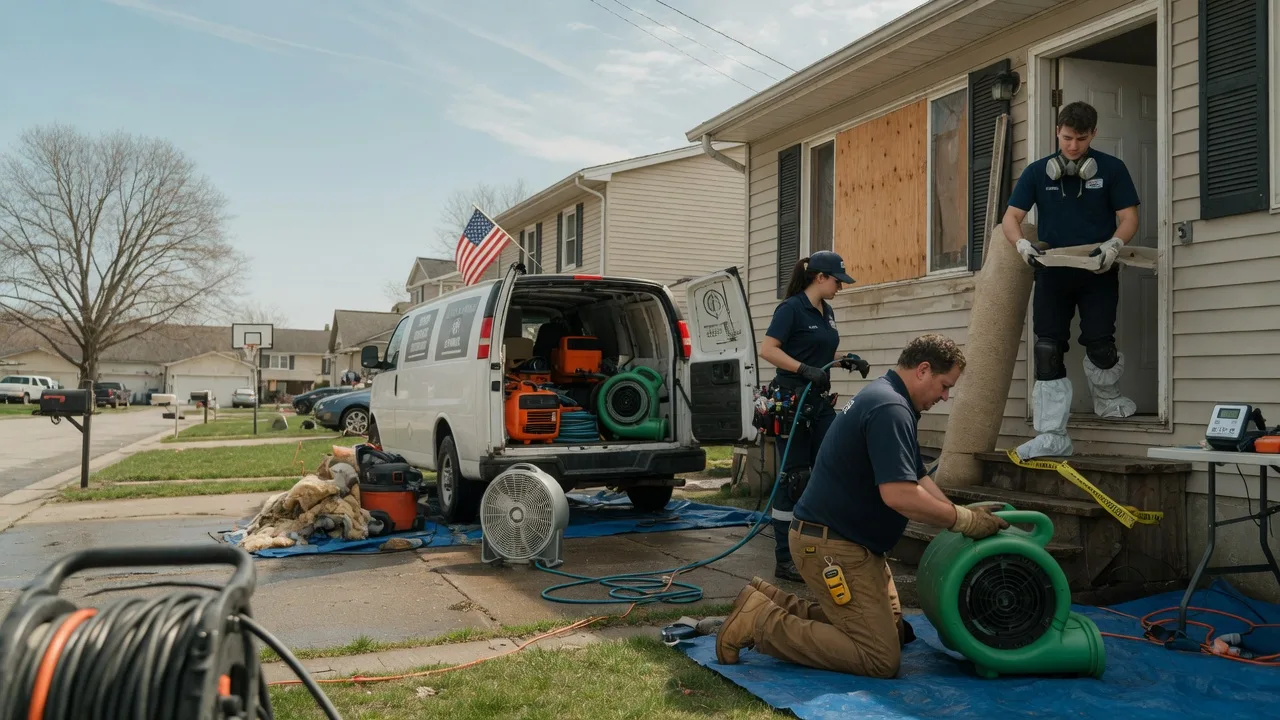 Water Damage Restoration in Hitchcock, TX near me